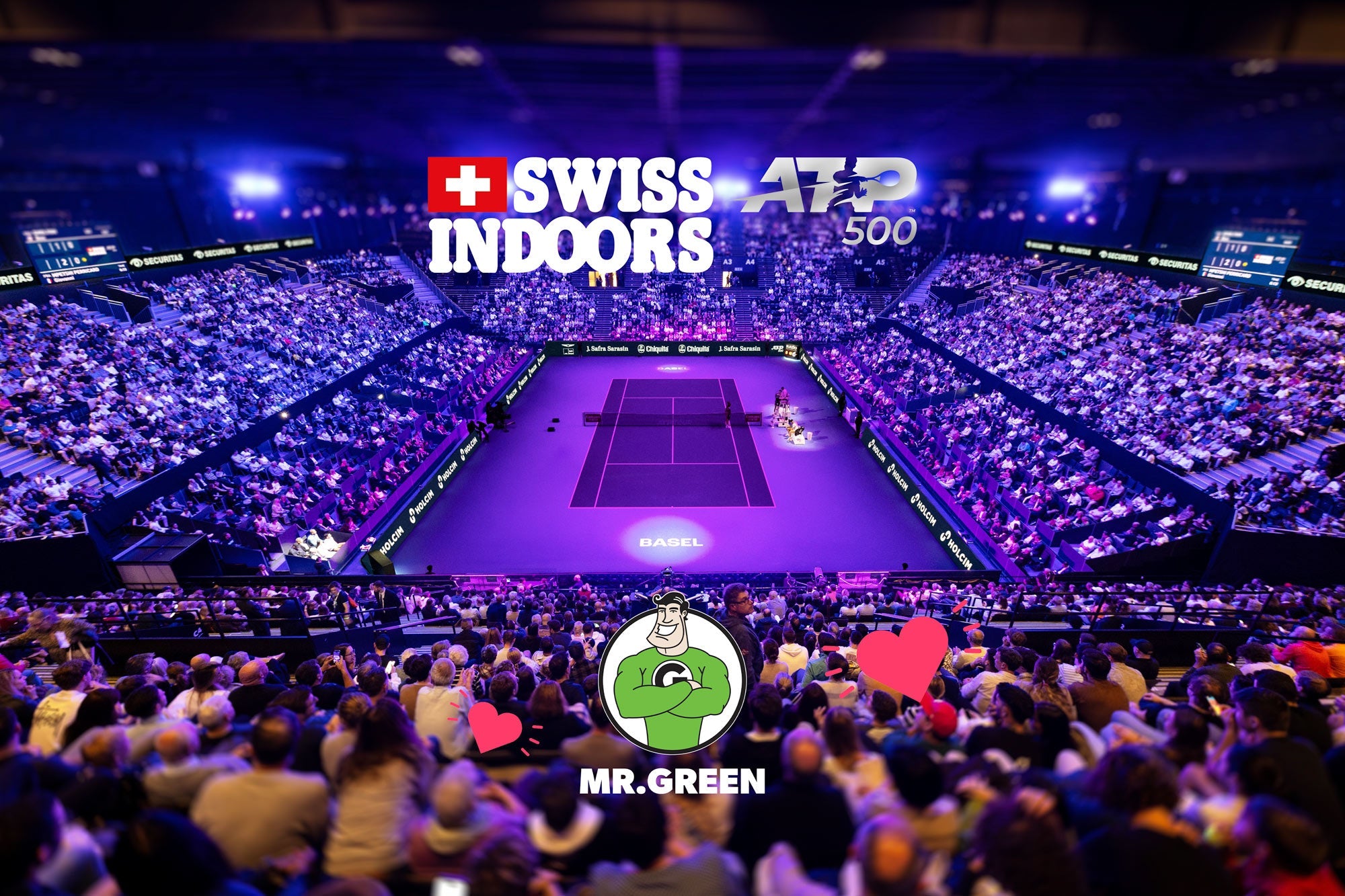 Wir recyceln die Tennisbälle bei den Swiss Indoors 2025