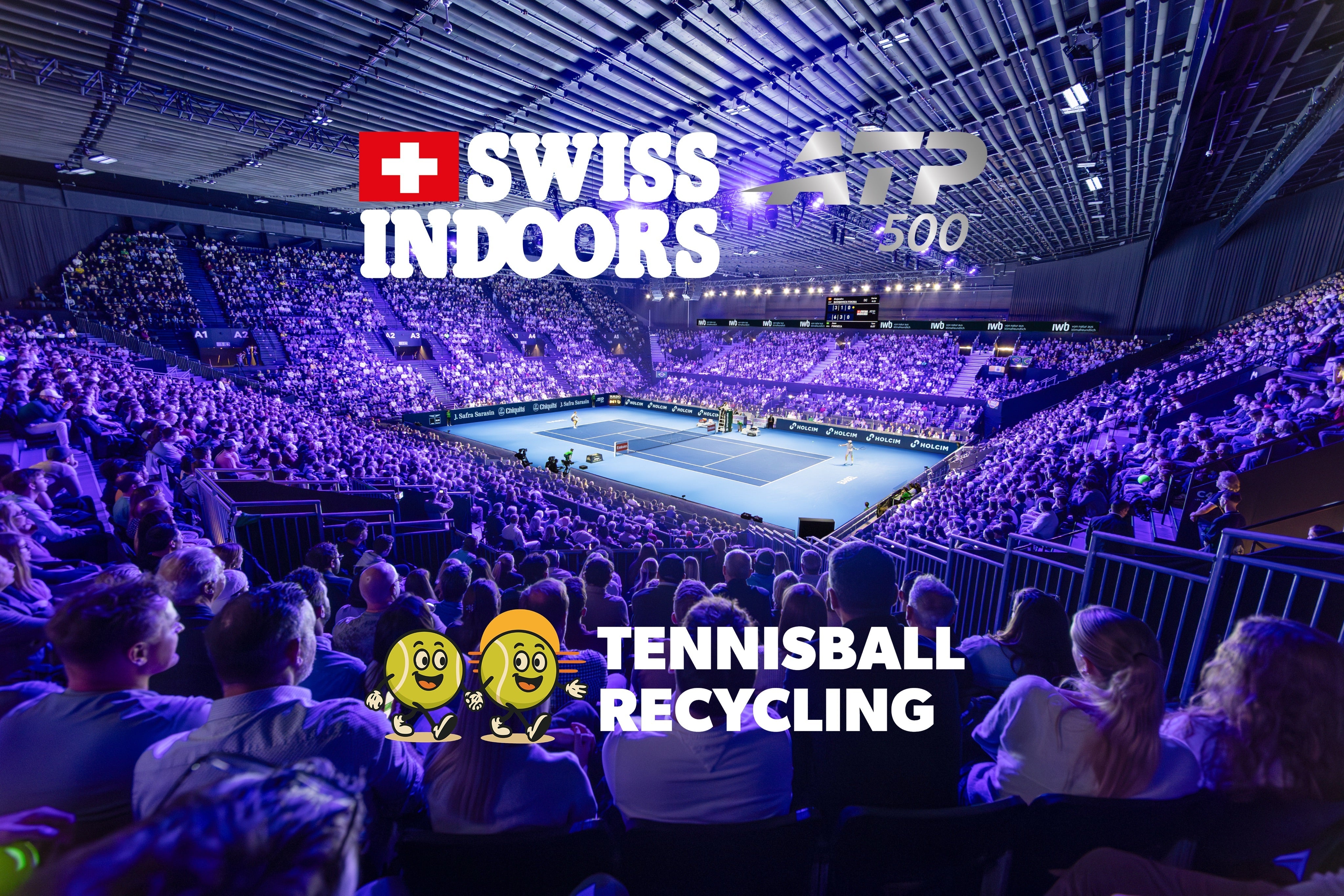 Swiss Indoors Basel 2026: Wir recyceln für die Weltspitze