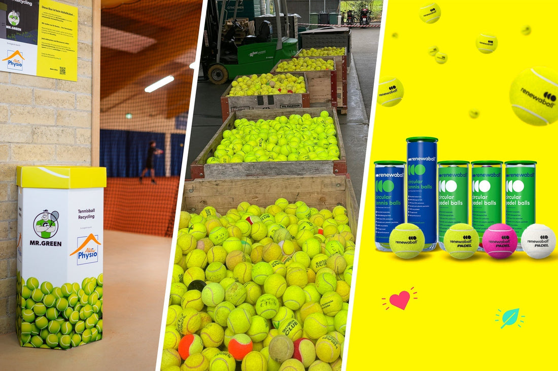 Tennisball Recycling: Vom Pilotprojekt zur Bewegung