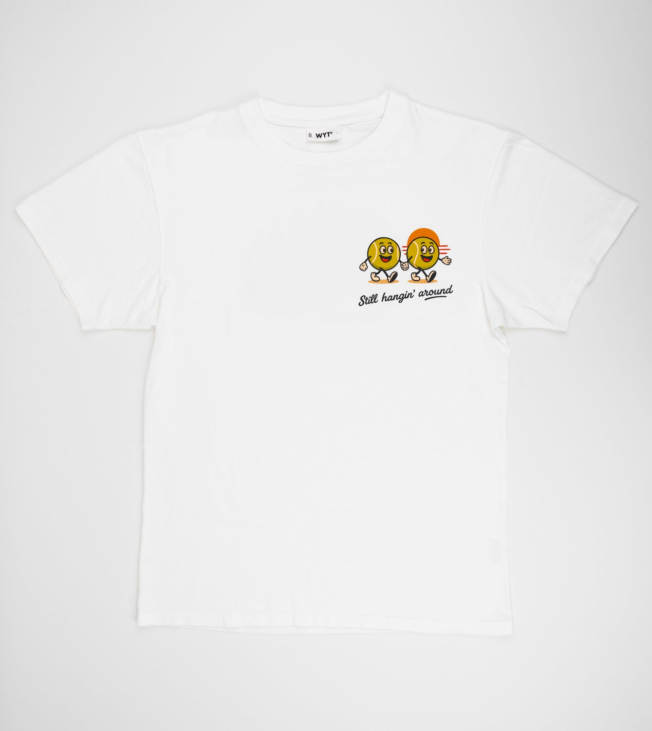 Tennis Ball Recycling T-Shirt: "Still Hanging Around"