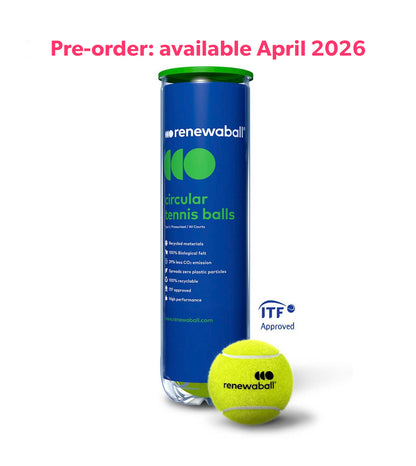 Renewaball | Tennis Balls Made from Recycled Materials